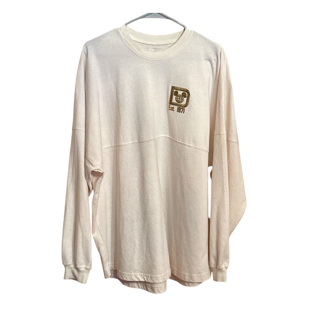 Walt Disney World 50th Anniversary Castle Spirit Jersey Size XXL Long Sleeve